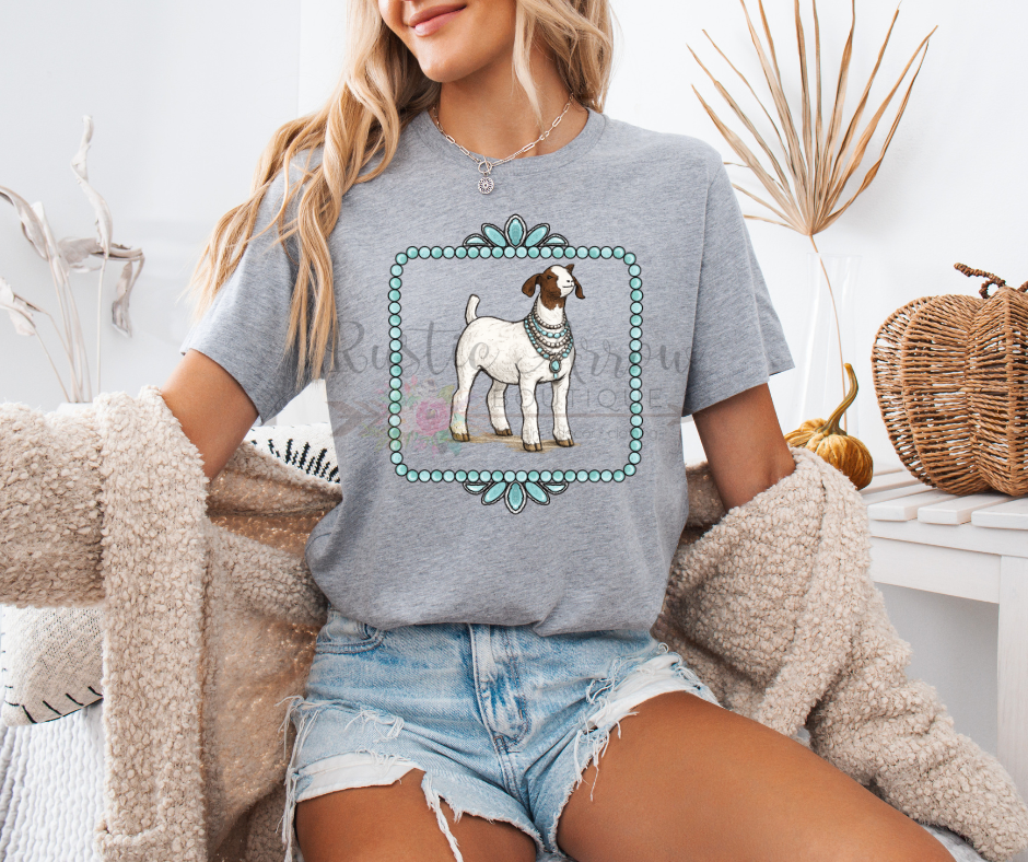 Goat with Turquoise