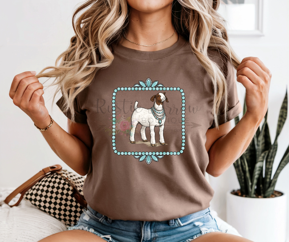 Goat with Turquoise