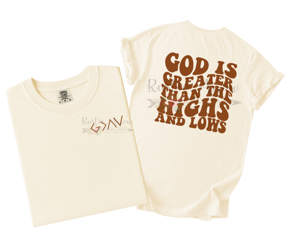 God is Greater than the Highs and Lows