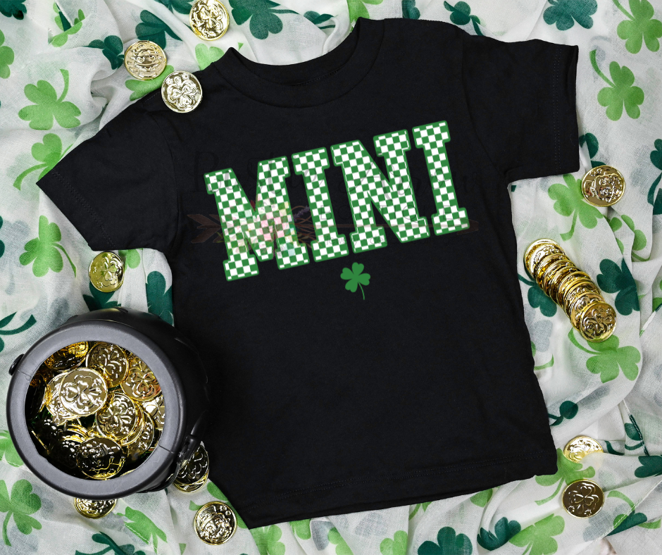 Green Checkered Mini