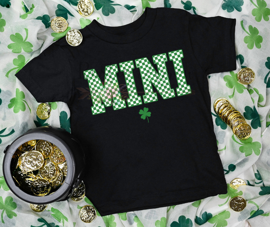 Green Checkered Mini