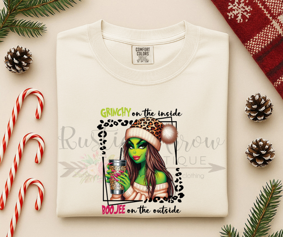 Grinchy on the Inside Boojee on the Outside