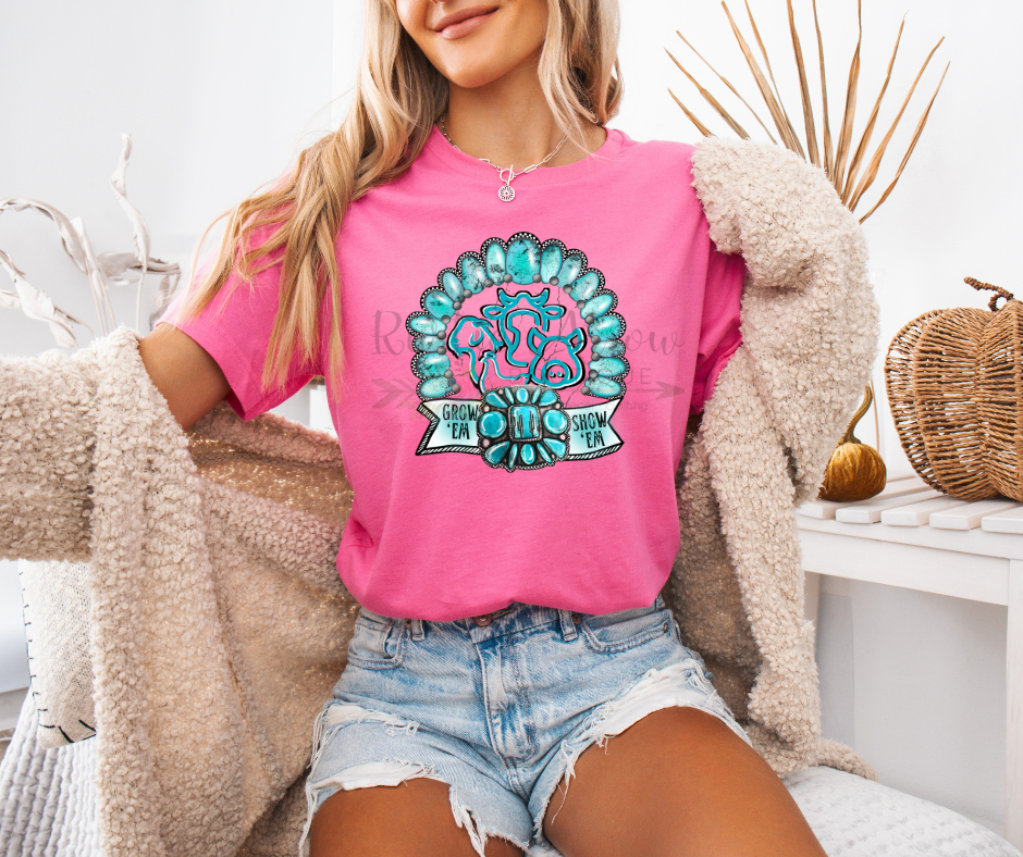 Grow Em Show Em Turquoise
