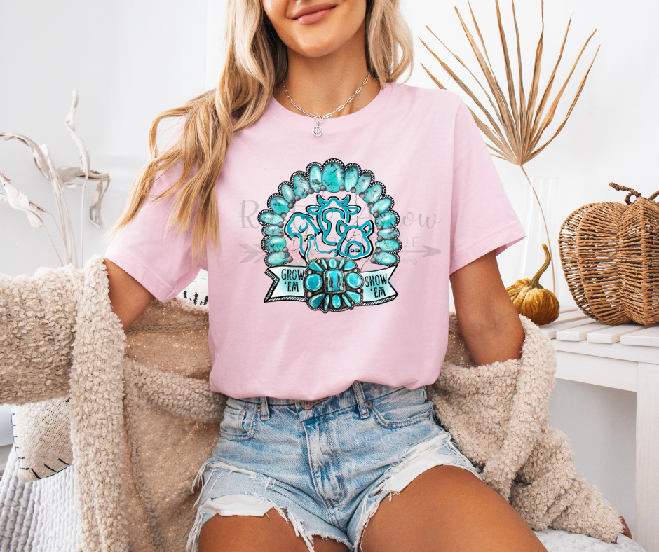 Grow Em Show Em Turquoise
