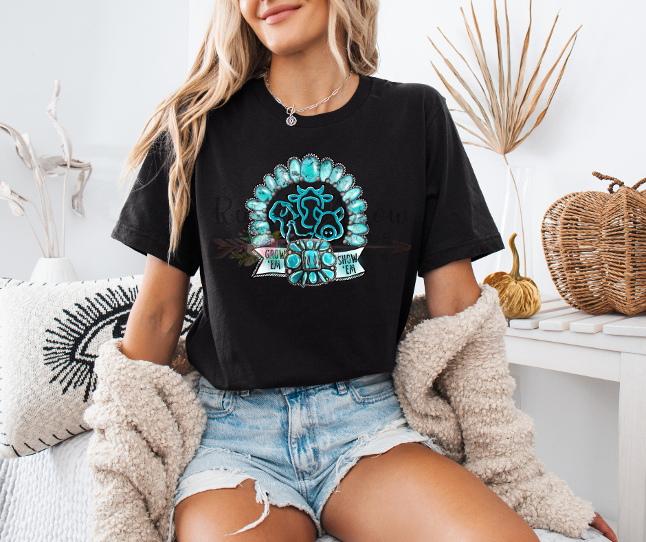 Grow Em Show Em Turquoise