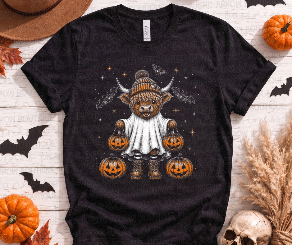 Halloween Highland Cow