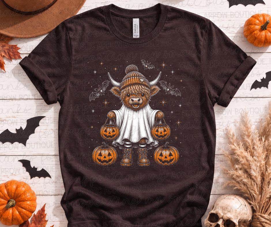 Halloween Highland Cow