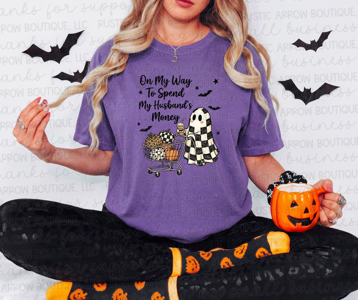Halloween On my Way to Spend my Husbands Money