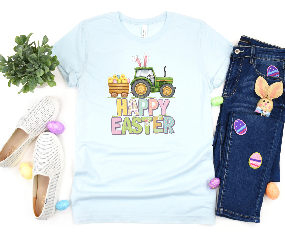 Happy Easter Tractor Chicks