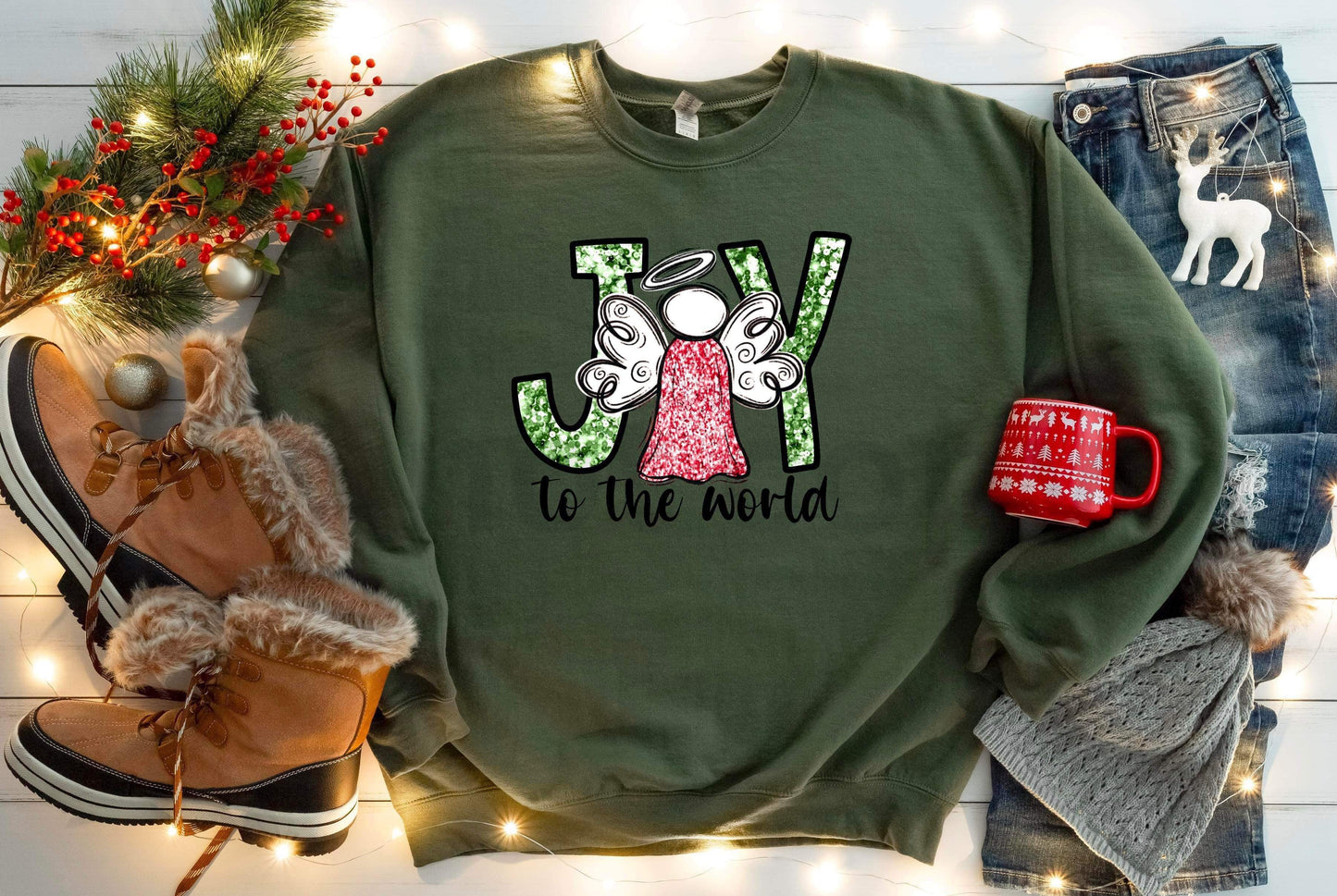 Joy to the world -sweatshirt