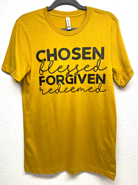 Chosen, Blessed, Forgiven, Redeemed