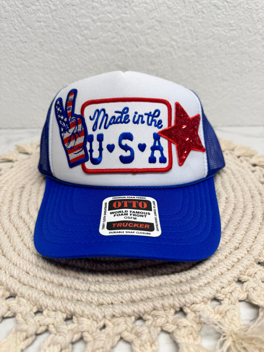 Made in the USA Red, White and Blue