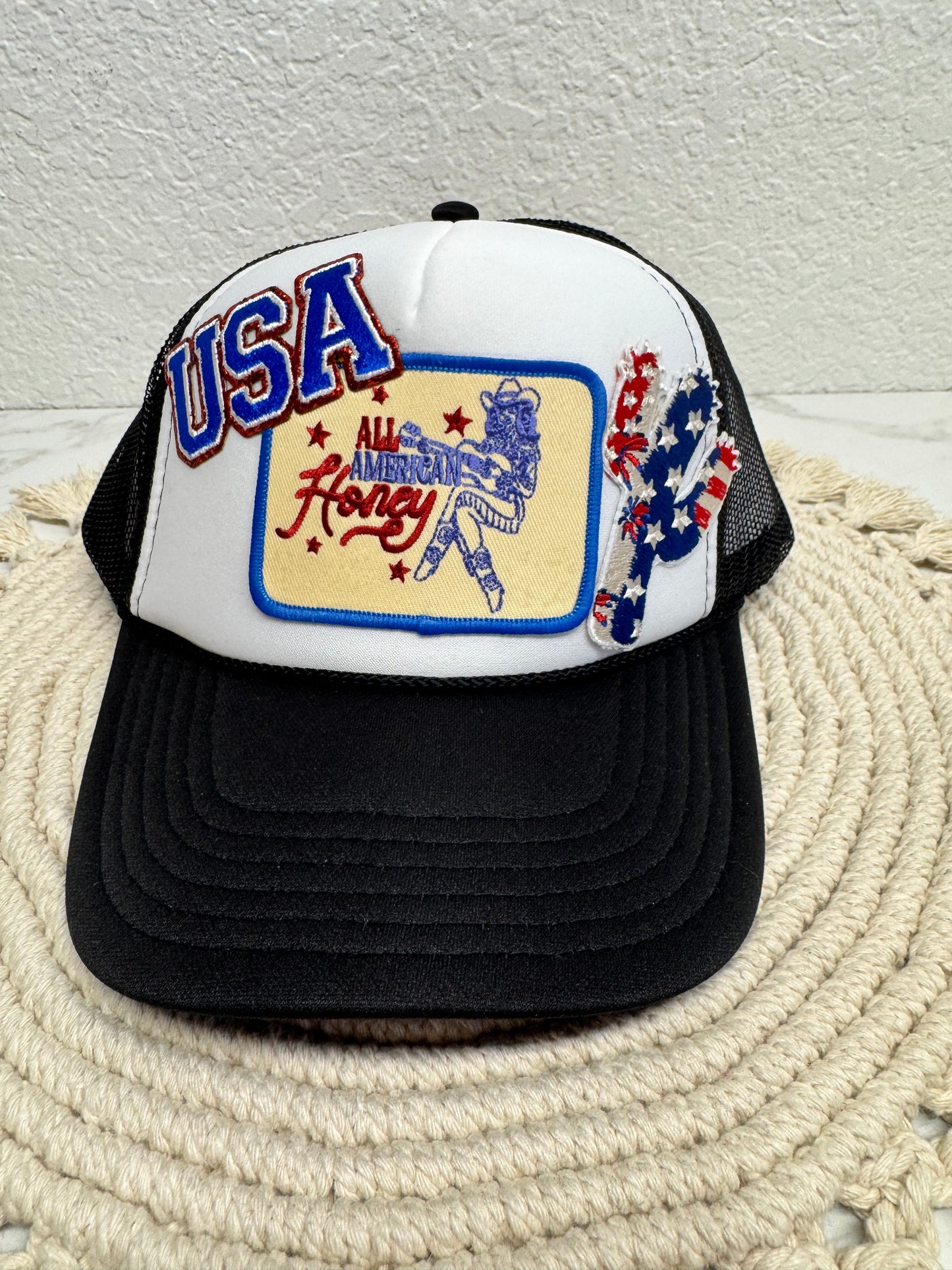 All American Honey USA Trucker Cap