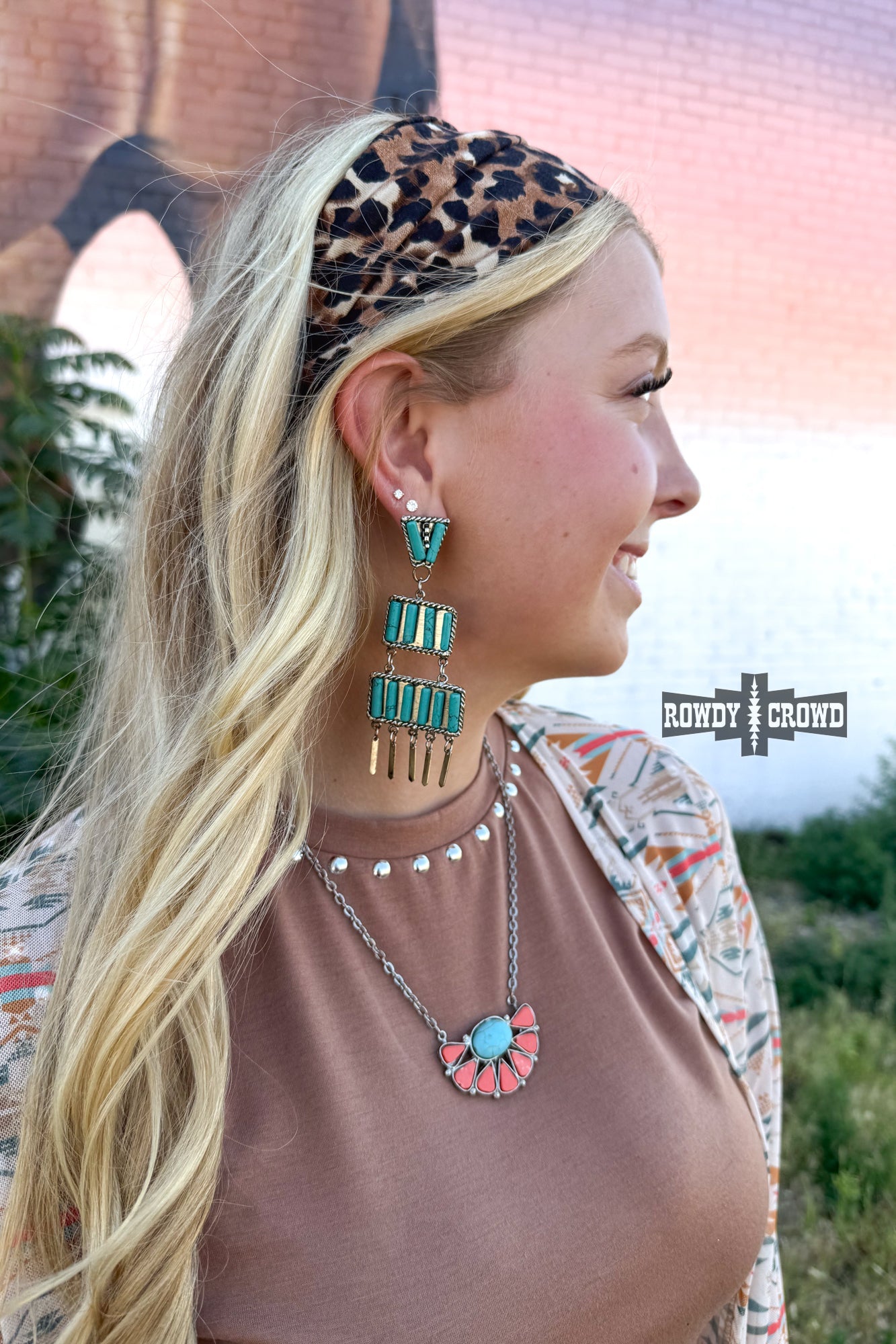 Retro West Earrings