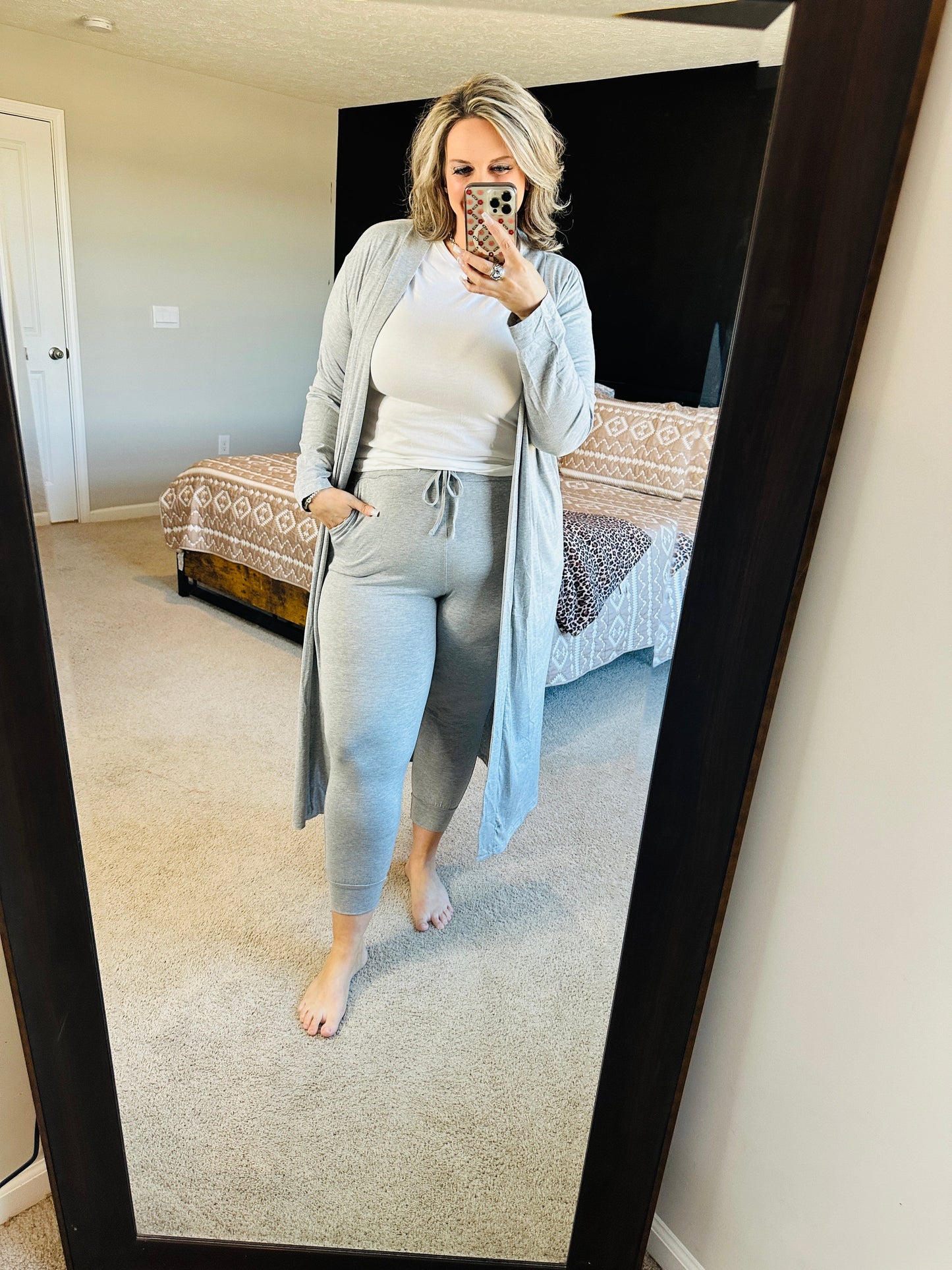 Cardigan and Joggers  Loungewear Set