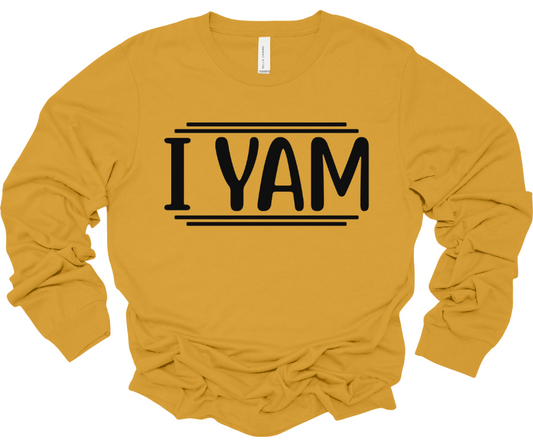 I Yam-Long Sleeve