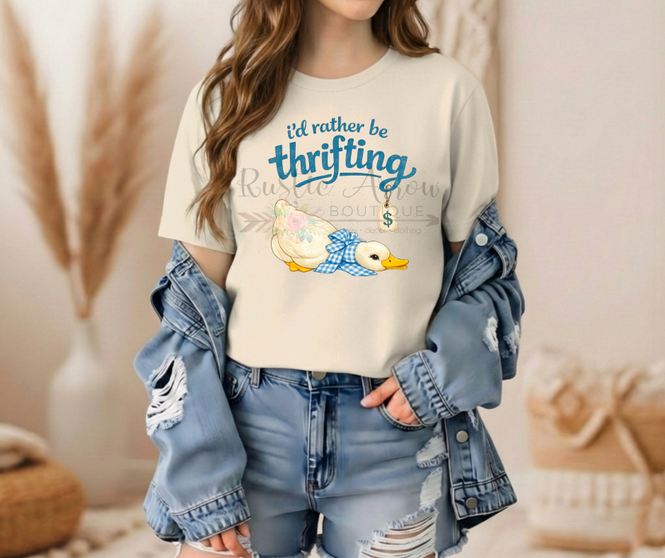 I'd Rather be Thrifting Duck