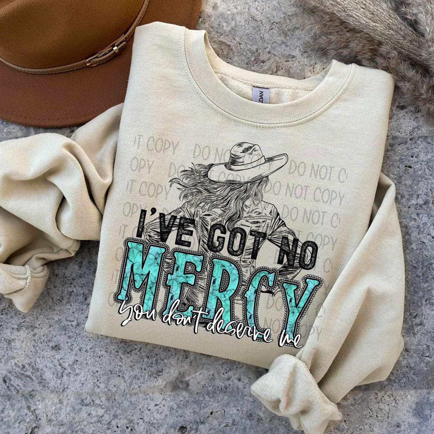 I’ve got no mercy you don’t deserve me-Short Sleeve