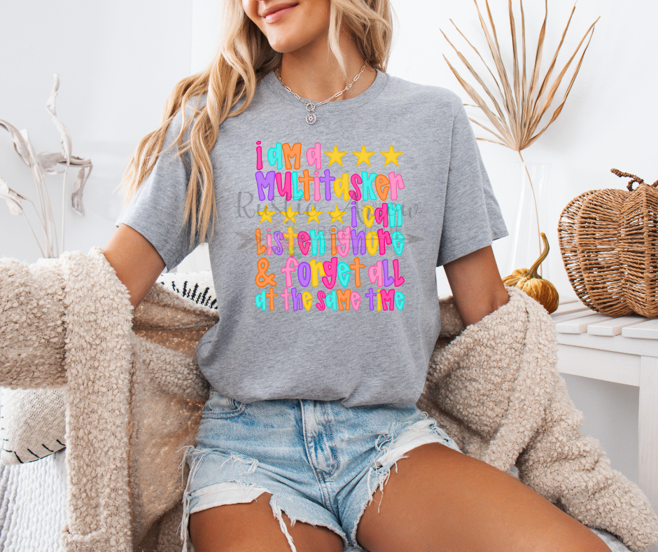 I am a Multitasker