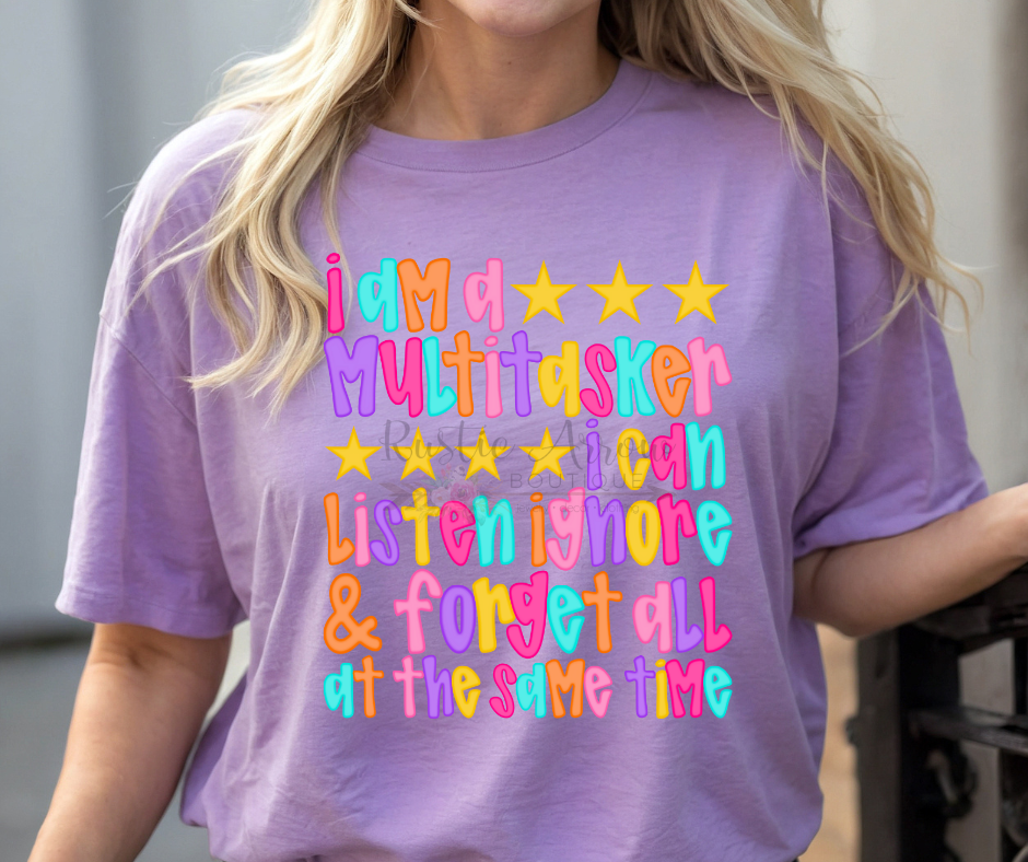 I am a Multitasker
