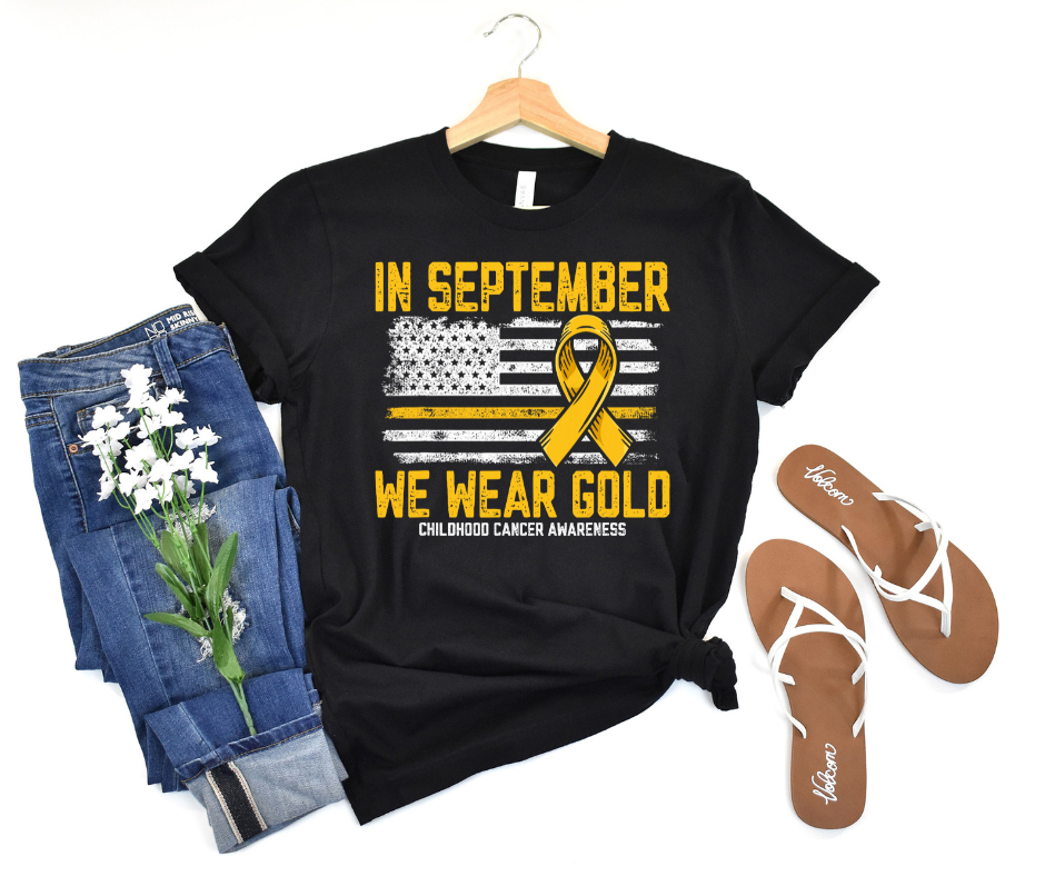 In September we wear Gold Flag