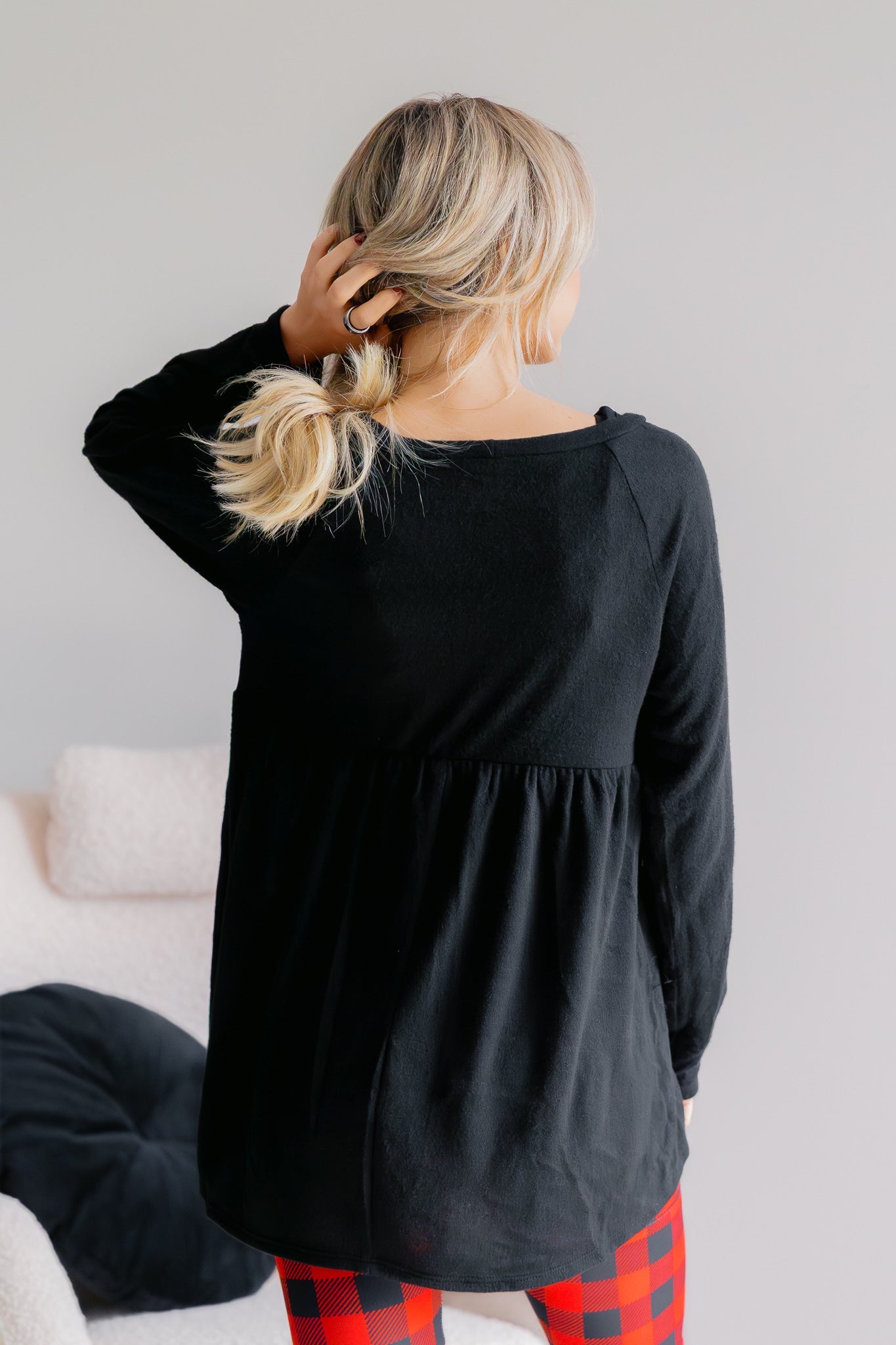 Frosted Berry Sequin Tunic