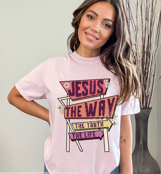 Retro Jesus The Way The Truth The Life