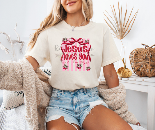 Jesus Loves You and I'm Trying