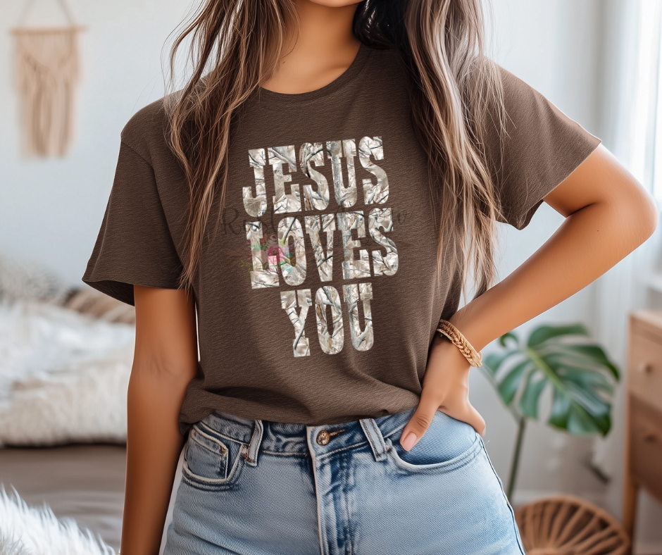 Jesus Loves You Camo