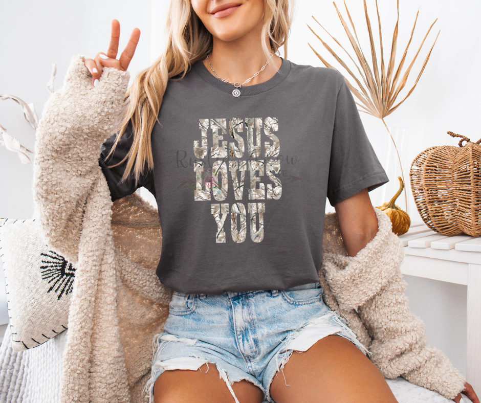 Jesus Loves You Camo