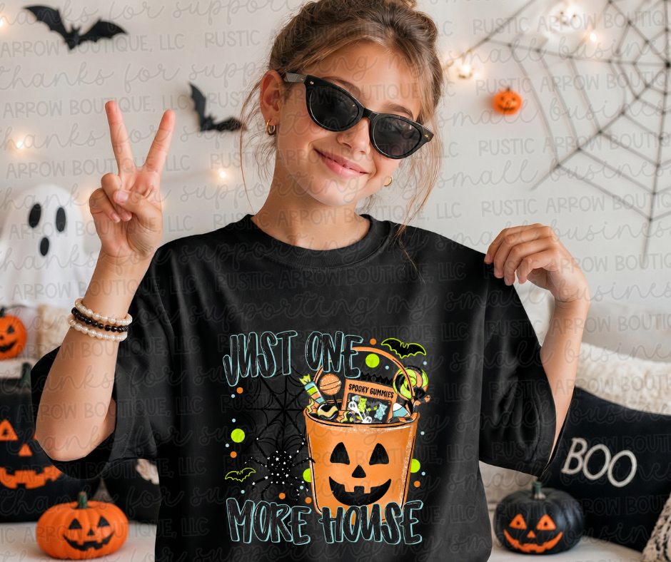 Just One More House Orange Bucket