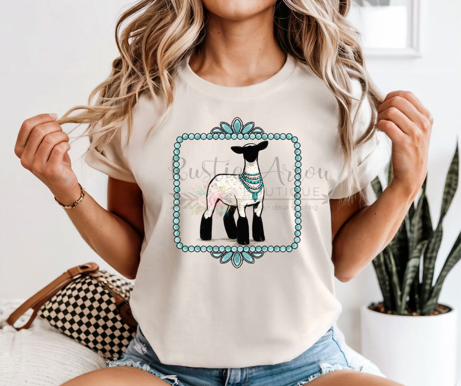 Lamb with Turquoise