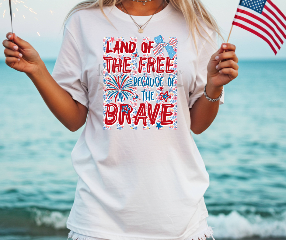 Land of the Free because of the Brave