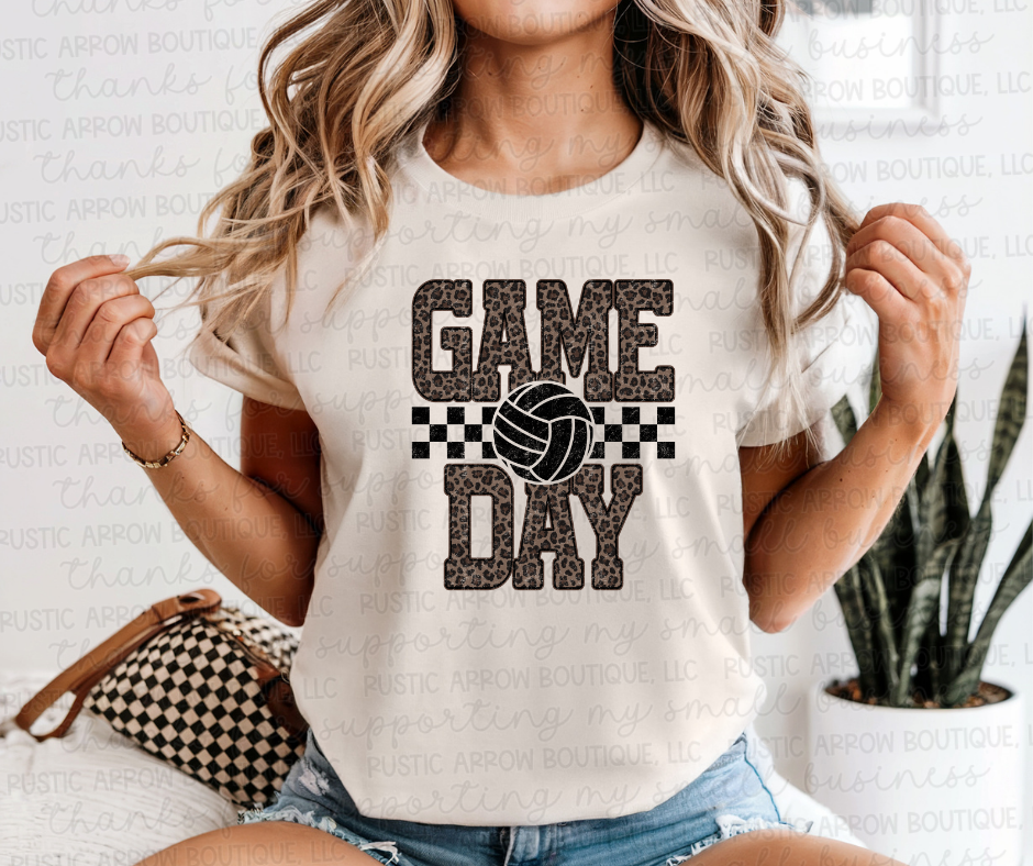 Leopard Game Day Volleyball