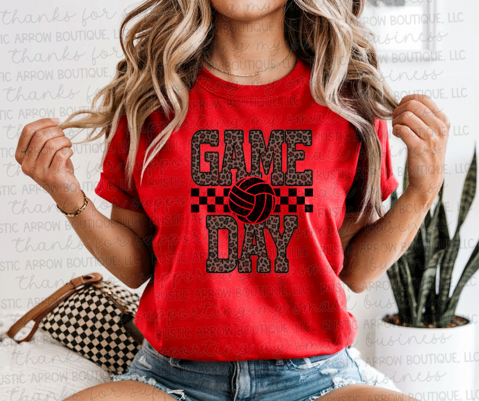 Leopard Game Day Volleyball