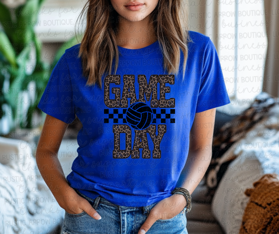 Leopard Game Day Volleyball