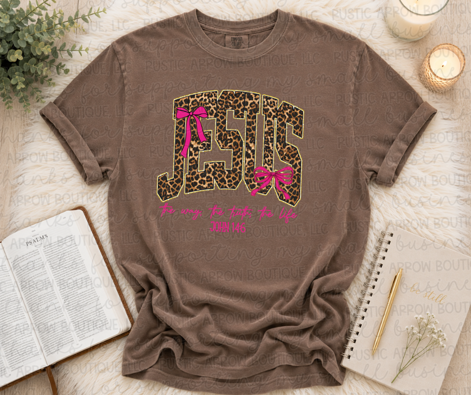 Leopard Jesus the Way the Truth the Life