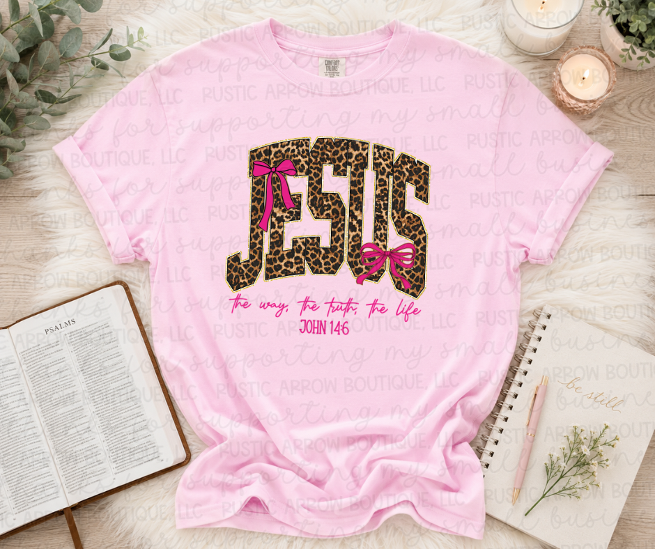 Leopard Jesus the Way the Truth the Life