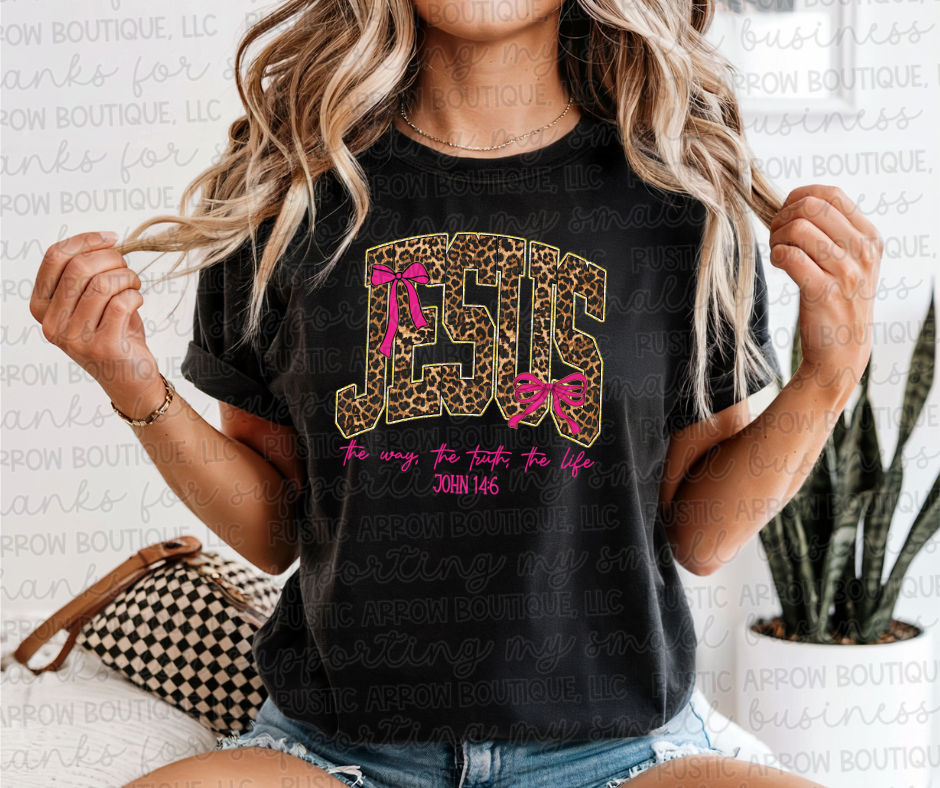 Leopard Jesus the Way the Truth the Life