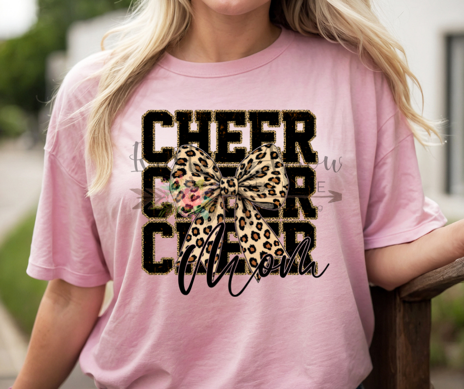 Leopard Cheer Mom