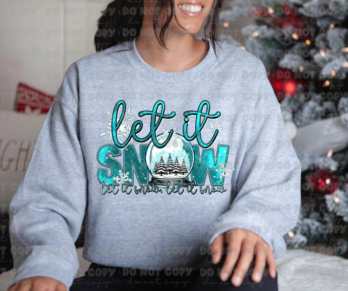 Let It Snow Let It Snow Let It Snow-Short Sleeve