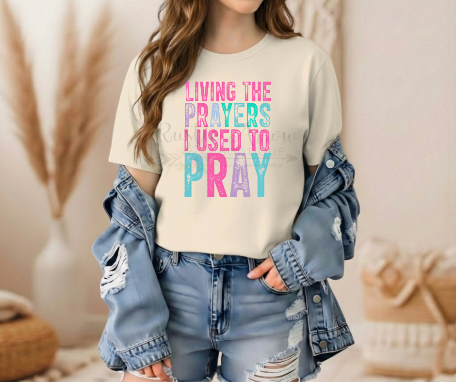 Living the Prayers I Used to Pray
