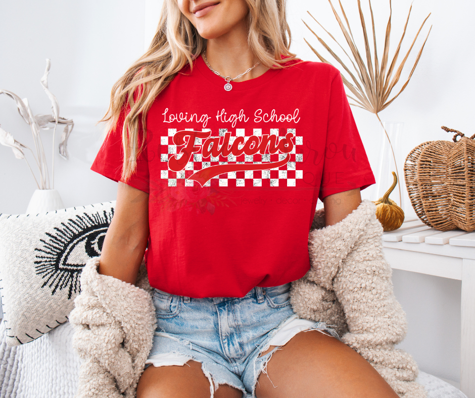 Loving High School Checkered