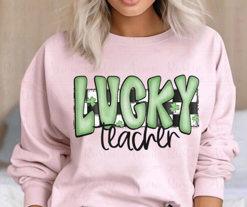 Lucky Teacher-Short Sleeve