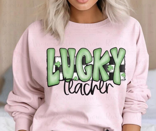 Lucky Teacher-Short Sleeve