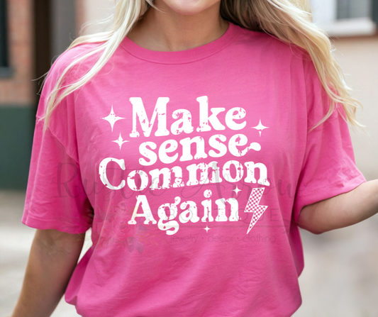Make Sense Common Again