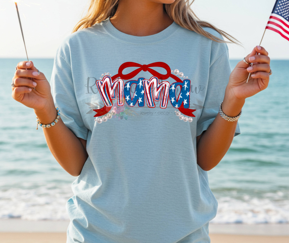 Mama USA with Pearls