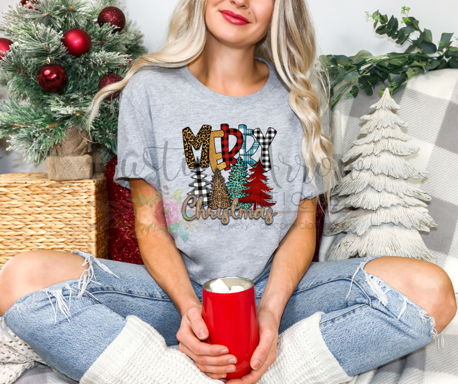 Merry Christmas Buffalo Plaid