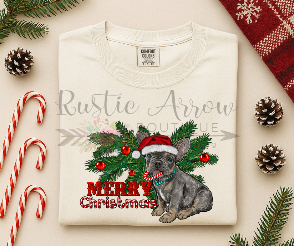 Merry Christmas Frenchie