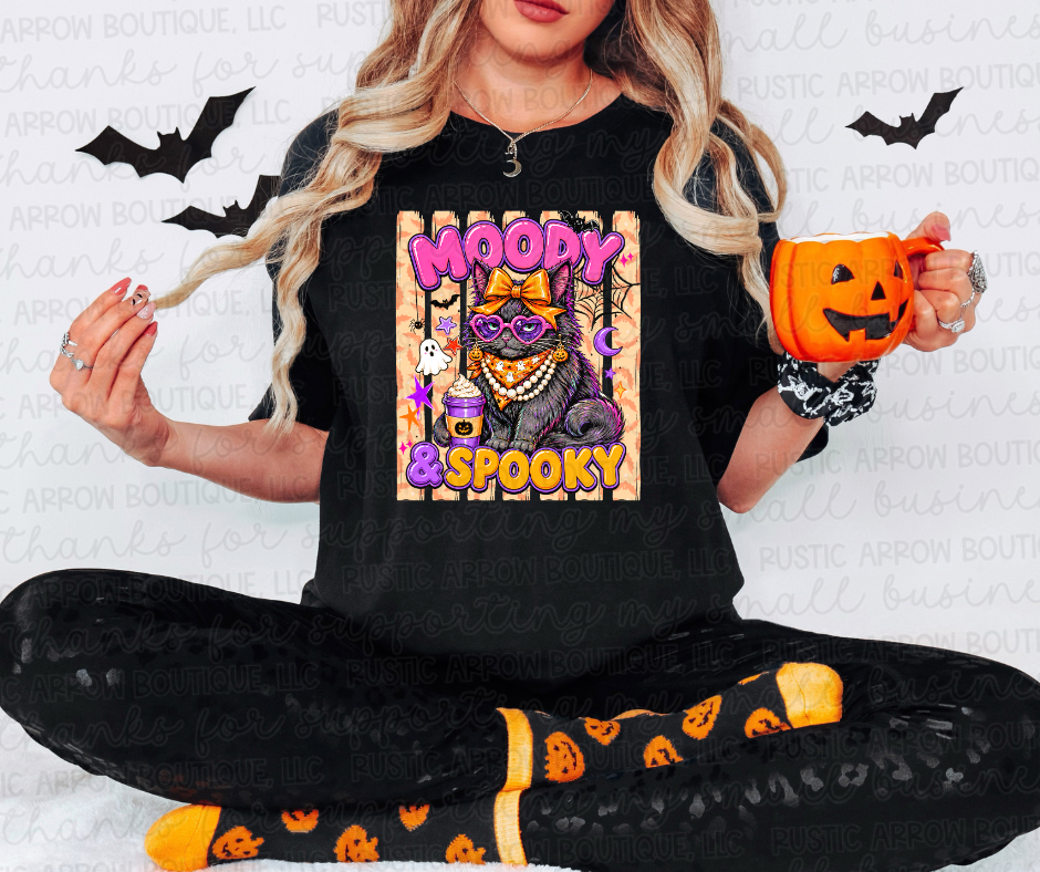 Moody & Spooky Cat